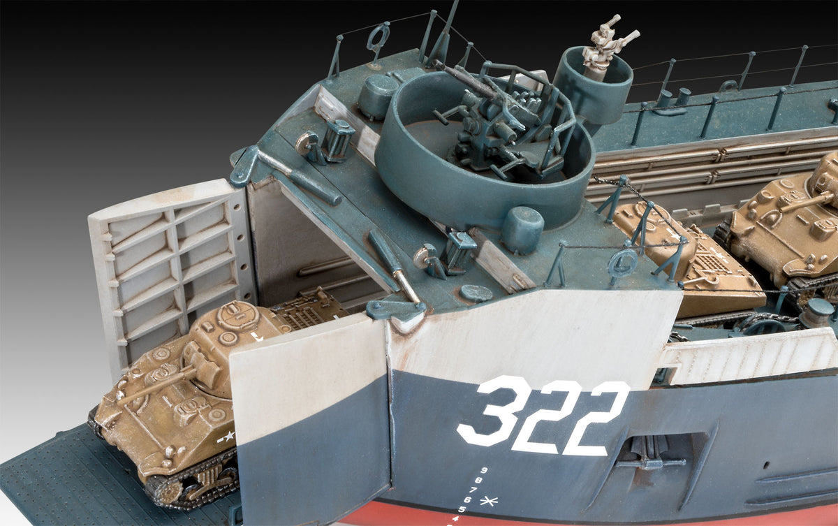 1/144 US Navy Landing Ship Medium - Hobby Sense