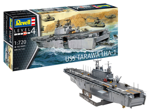 1/720 Assault Ship USS Tarawa LHA-1 - Hobby Sense