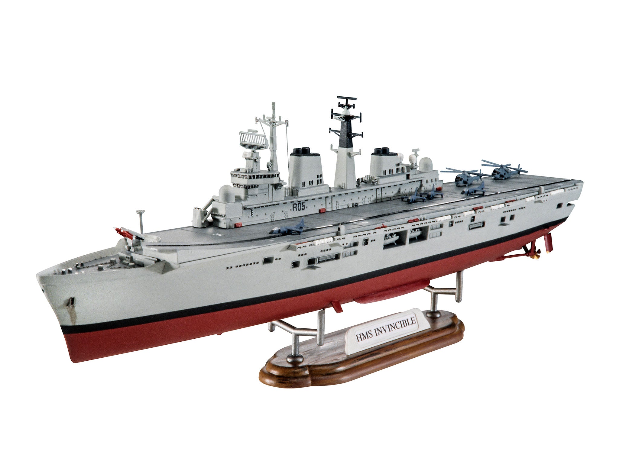 1/700 HMS Invincible Falkland War, Model Set - Hobby Sense