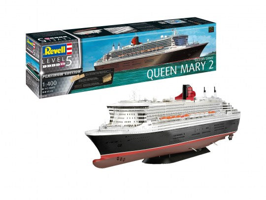 1/400 Queen Mary 2 Platinum Edition - Hobby Sense