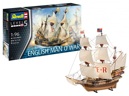 1/96 English Man O'War - Hobby Sense