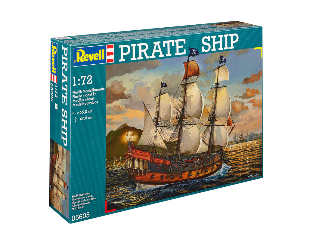 1/72 Pirate Ship - Hobby Sense