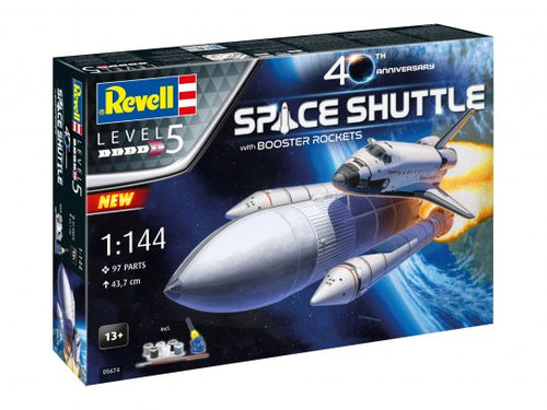 1/144 Space Shuttle & Booster Rockets, 40th Anniv. - Hobby Sense