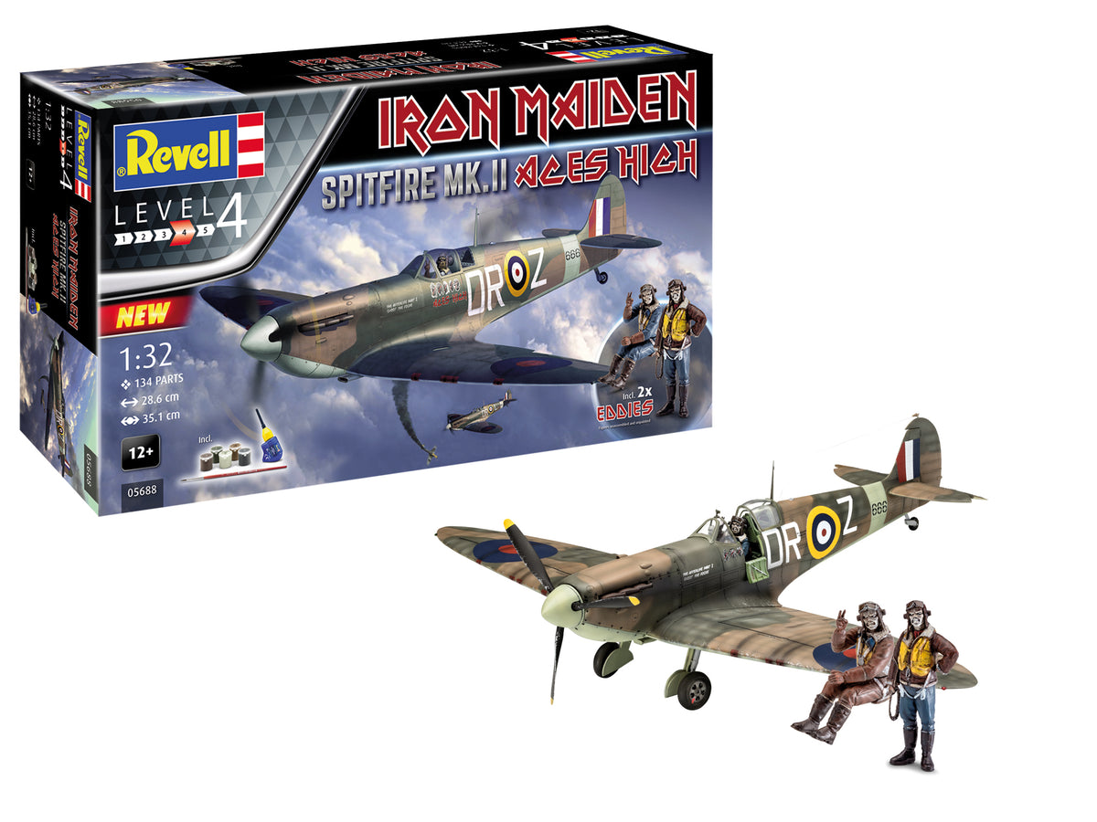 1/32 Spitfire Mk.II Aces High Iron Maiden - Hobby Sense