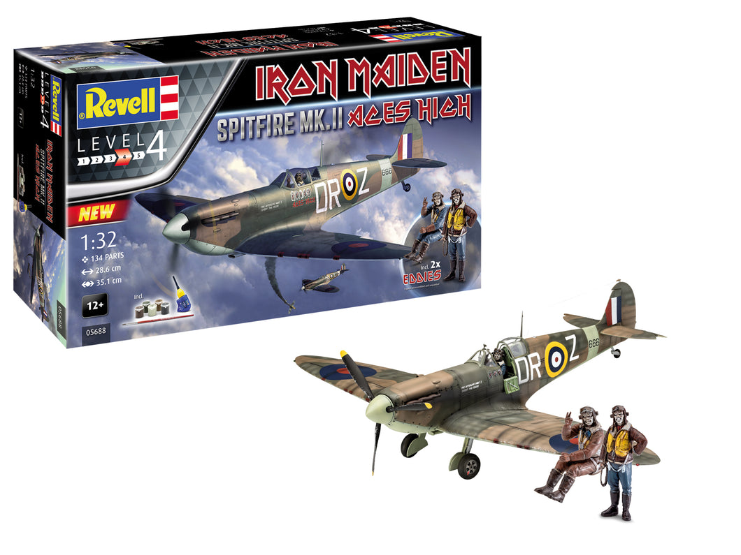 1/32 Spitfire Mk.II Aces High Iron Maiden - Hobby Sense