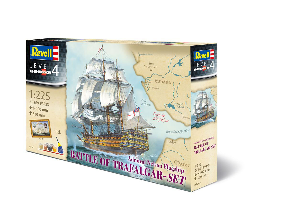1/225 Gift Set HMS Victory, Battle of Trafalgar - Hobby Sense