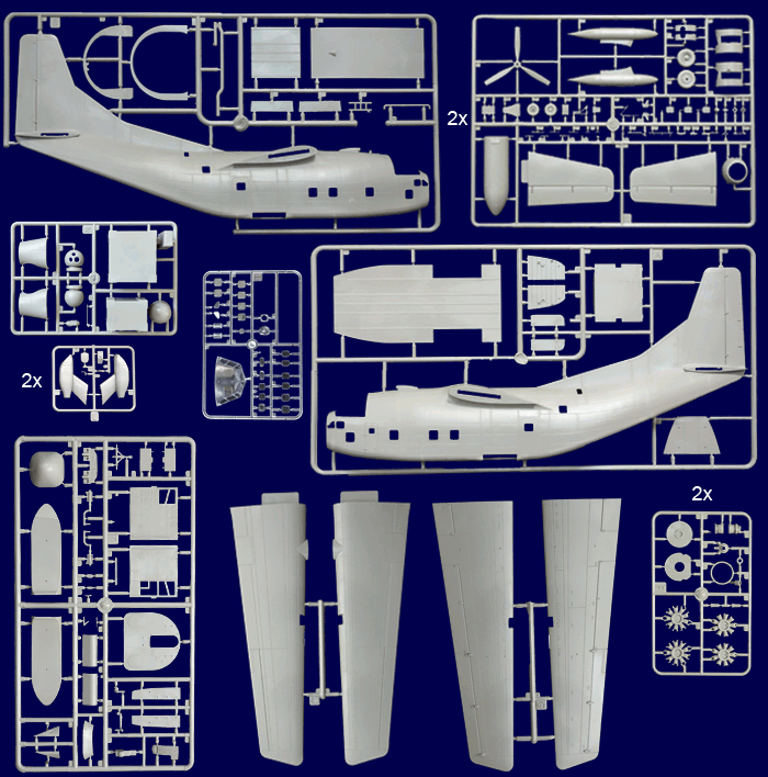 1/72 Fairchild NС/AC-123K Provider - Hobby Sense