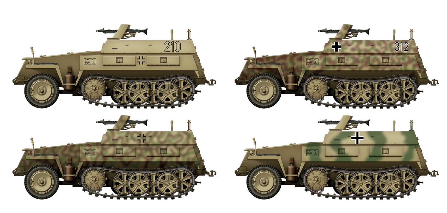 1/35 le.SPW Sd.Kfz.250/1 Ausf.B (neu) - Hobby Sense