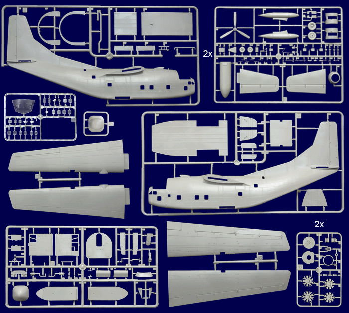 1/72 Fairchild HC-123B Provider - Hobby Sense