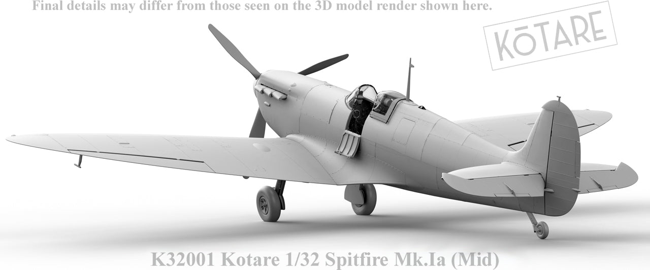 1/32 Spitfire Mk.Ia (Mid) - Hobby Sense