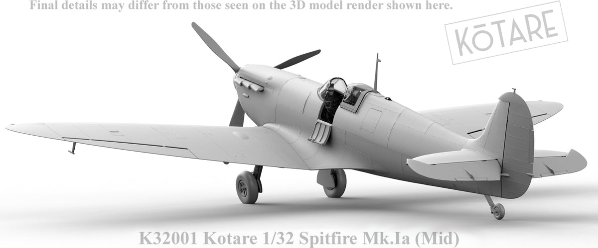 1/32 Spitfire Mk.Ia (Mid) - Hobby Sense
