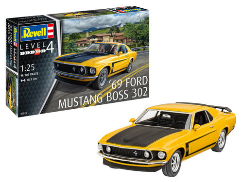 1/25 1969 Boss 302 Mustang - Hobby Sense