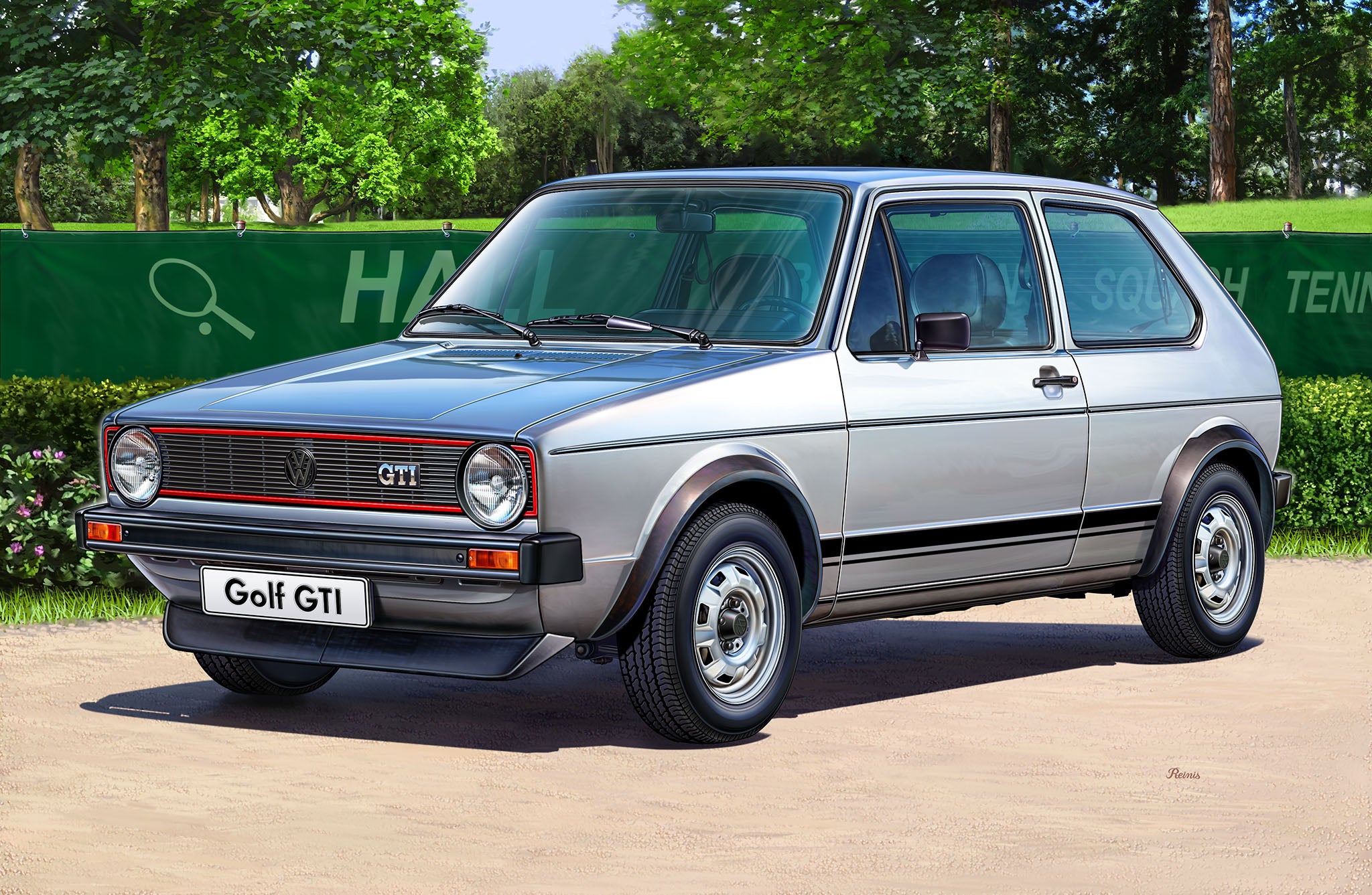 Revell 1 24 VW GOLF 1 GTI