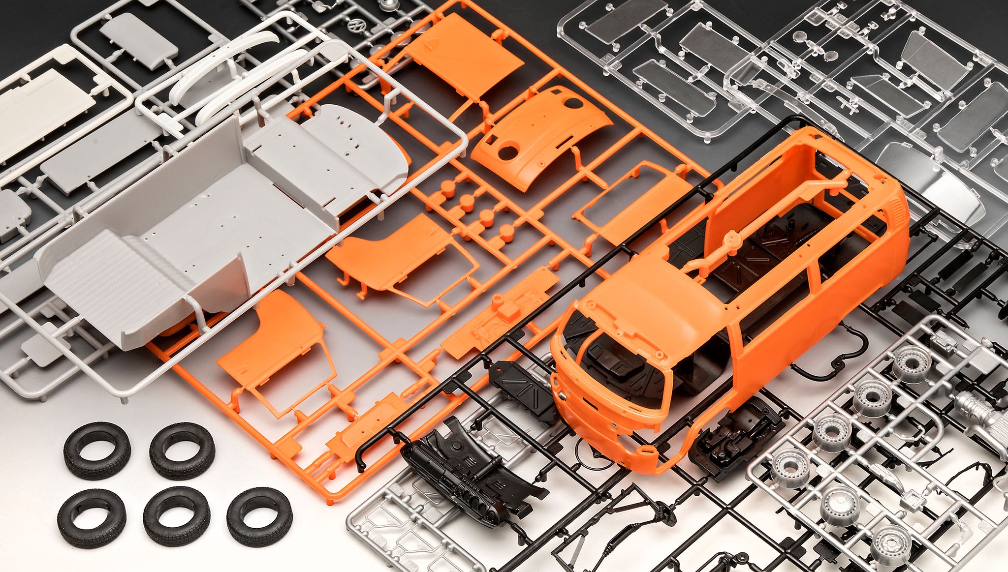1/24 Volkswagen T2 Bus, Easy Click - Hobby Sense
