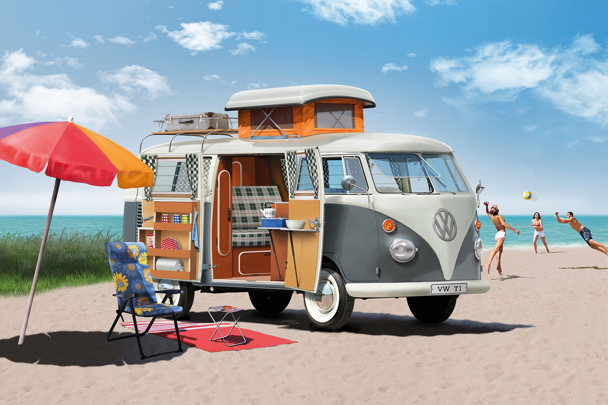 1/24 Volkswagen T1 Camper - Hobby Sense