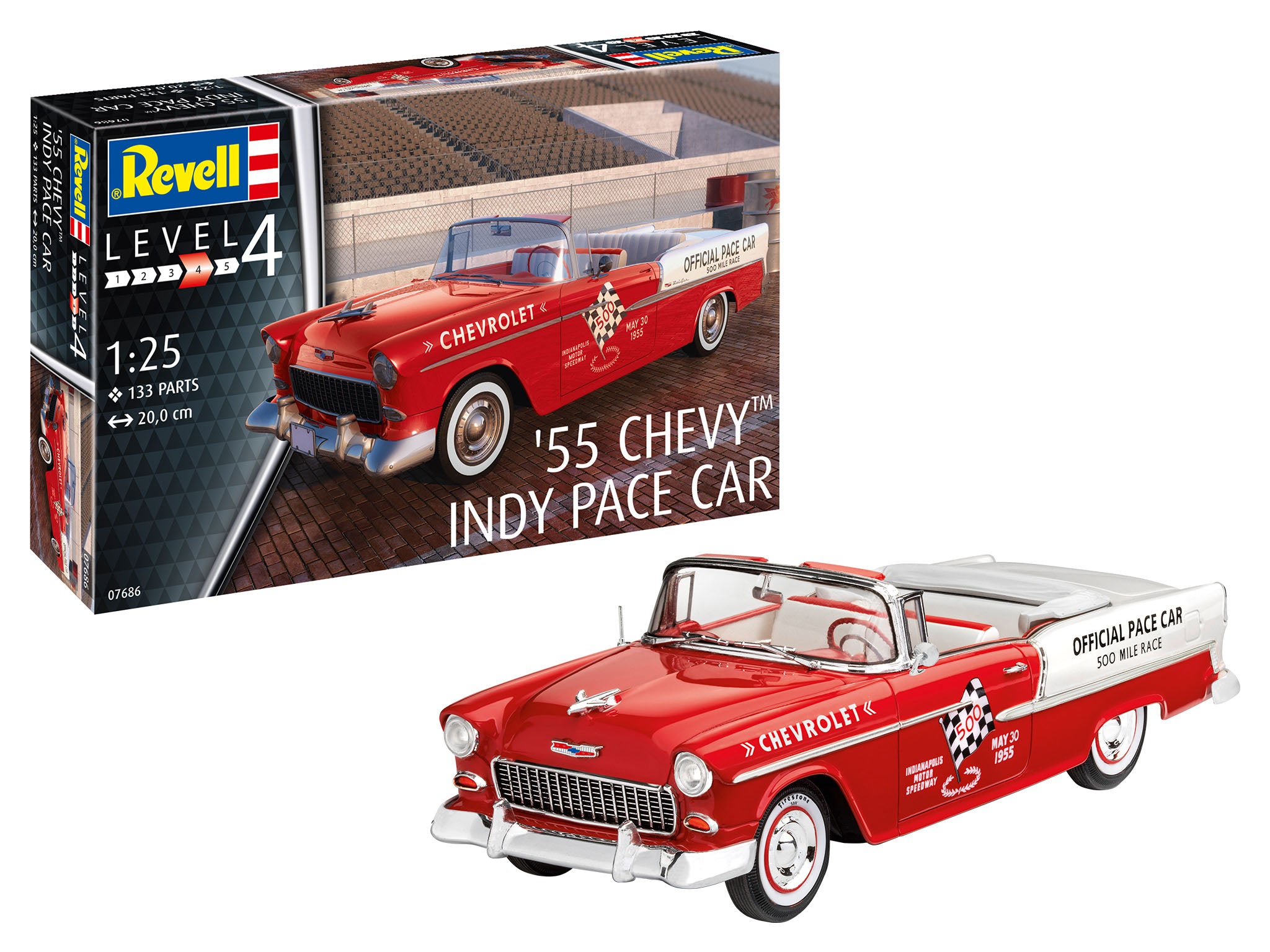 1/25 '55 Chevy Indy Pace Car - Hobby Sense