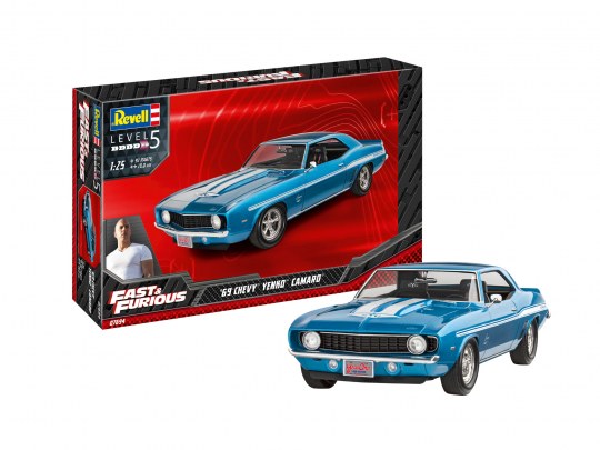 1/25 1969 Chevy Camaro Yenko Fast & Furious - Hobby Sense