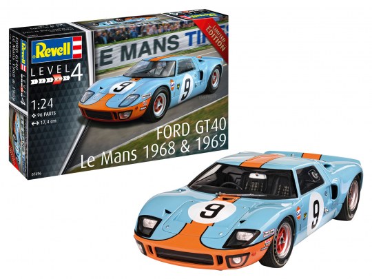 1/24 Ford GT 40 Le Mans 1968/69 - Hobby Sense