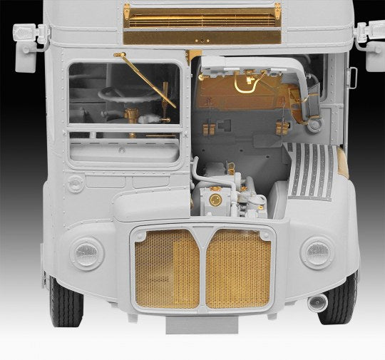 1/24 London Bus Platinum Edition w/Wooden Floor, PE parts and Metal Tubes - Hobby Sense
