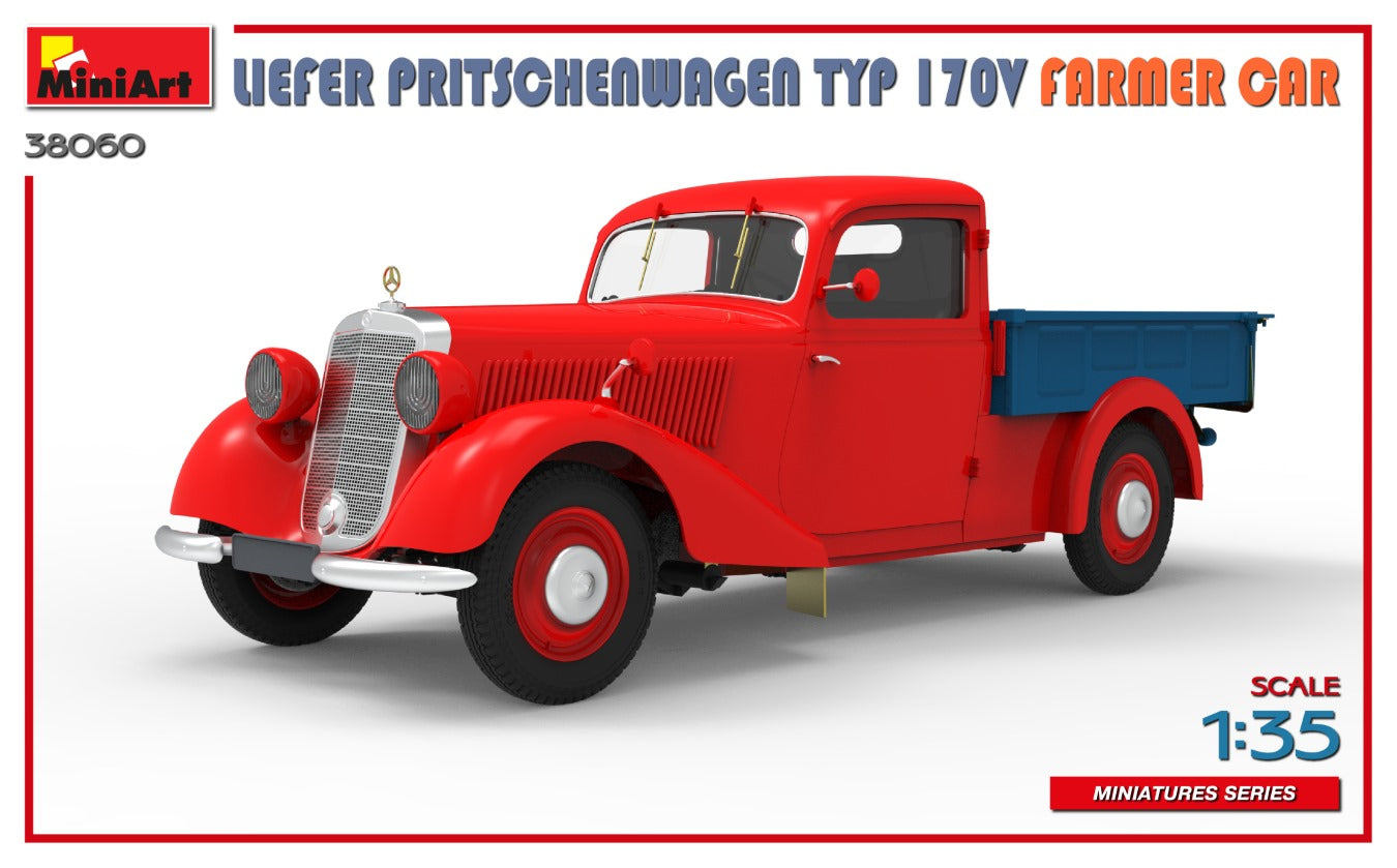 1/35 Liefer Pritschenwagen Typ 170V Farmer Car - Hobby Sense