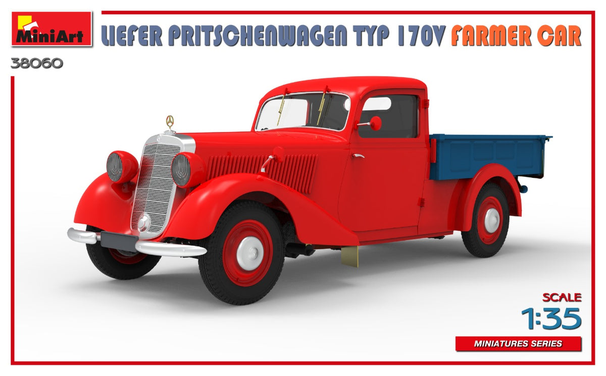 1/35 Liefer Pritschenwagen Typ 170V Farmer Car - Hobby Sense