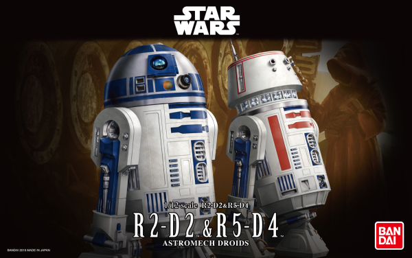 1/12 R2-D2 & R5-D4, Star Wars - Hobby Sense
