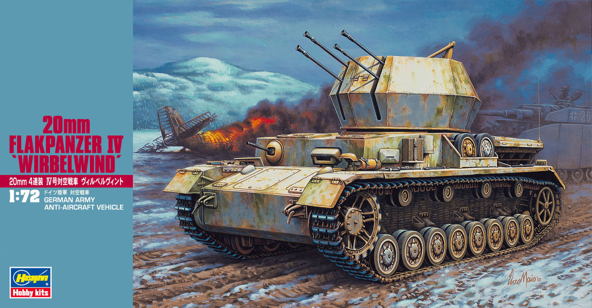 1/72 20mm Flakpanzer IV Wirbelwind - Hobby Sense