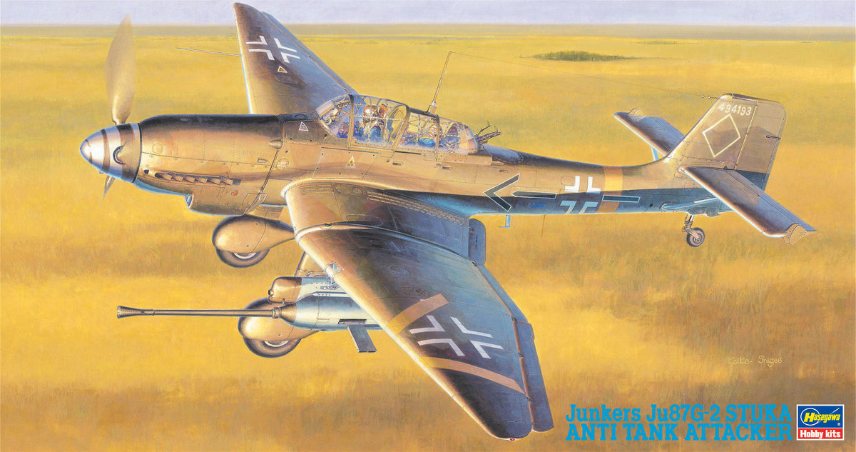 1/48 Junkers Ju87G2 Stuka Anti Tank Attacker - Hobby Sense