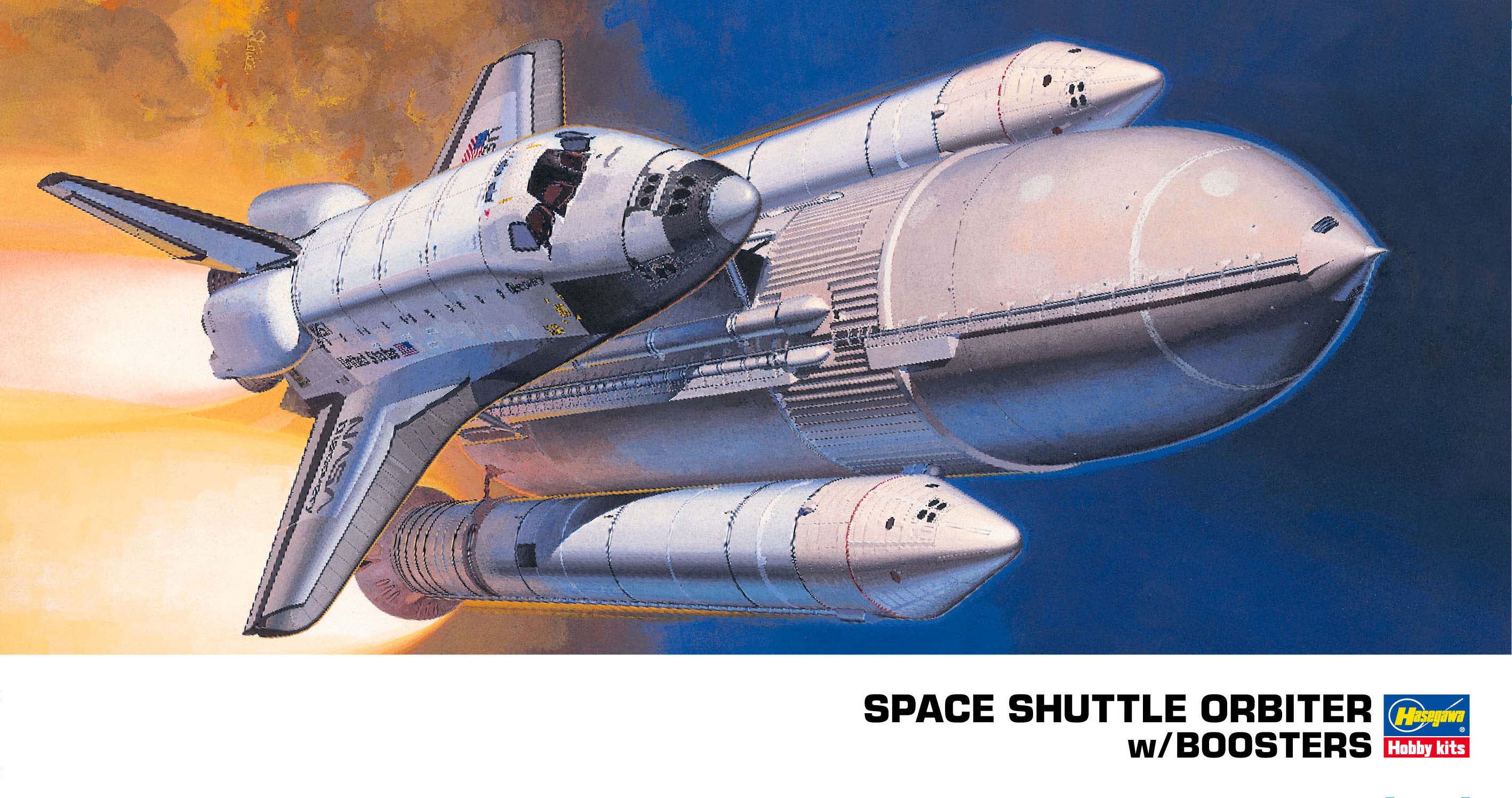 1/200 Space Shuttle Orbiter With Boosters - Hobby Sense