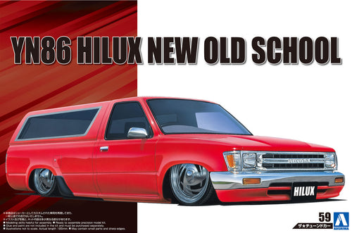 1/24 1995 Toyota Hilux New Old School Lowrider Pickup Truck w/Hardtop - Hobby Sense