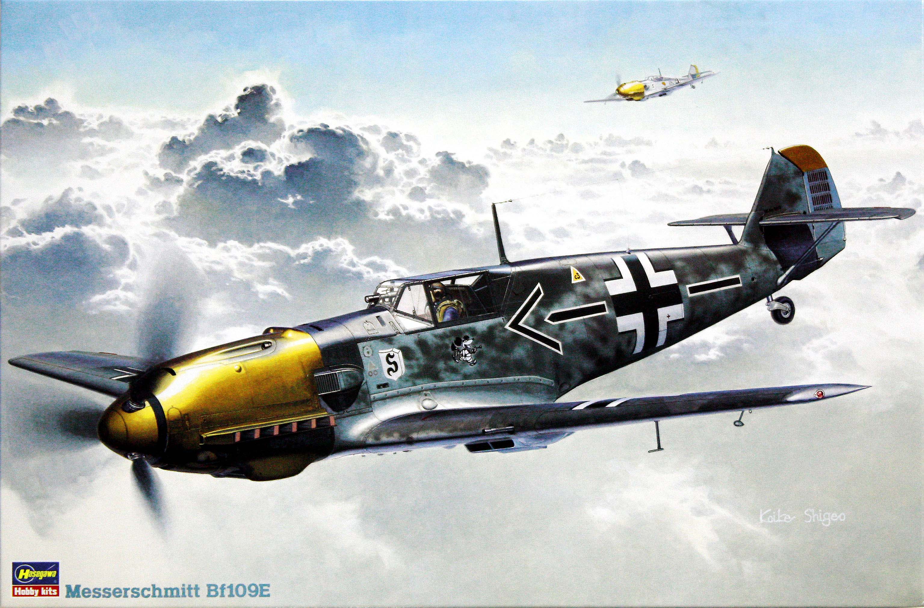 1/32 Messerschmitt Bf109E - Hobby Sense