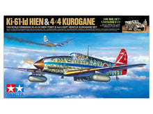 1/48 Kawasaki Ki-61-Id Hien (Tony) & 4x4 Light Vehicle Korugane Set - Hobby Sense