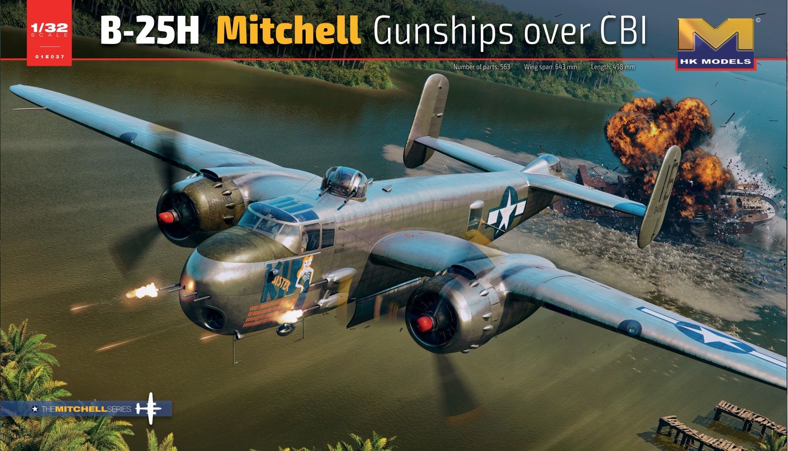 1/32 B25H Mitchell Gunships over CBI - Hobby Sense