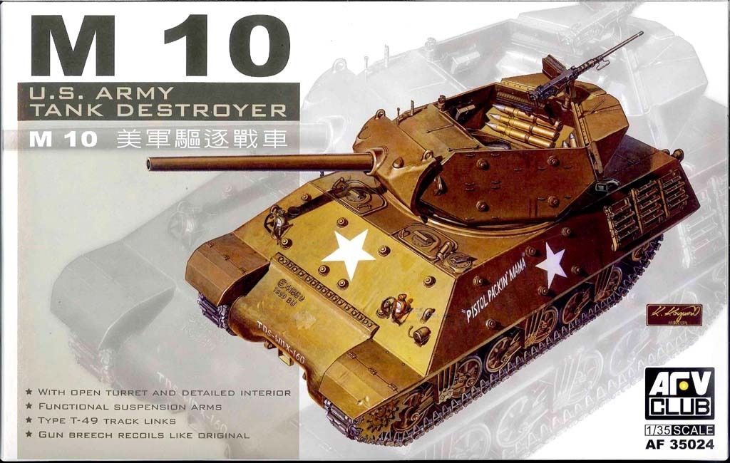 1/35 M10 US Army Tank Destroyer - Hobby Sense