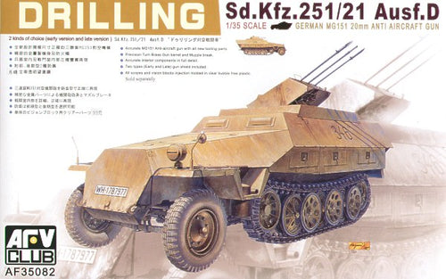 1/35 Sd.Kfz 251/21 Ausf.D Drilling - Hobby Sense