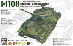 1/35 M108 US 105mm/L30 Self Propelled Howitzer - Hobby Sense