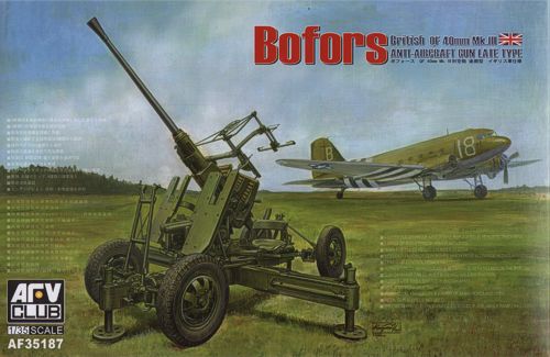 1/35 British Bofors 40mm Mk.III AA Gun Late - Hobby Sense