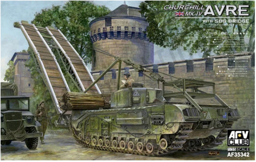 1/35 Churchill Mk.IV AVRE w/SBG Bridge - Hobby Sense