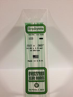 Selection of Evergreen Polystyrene - Hobby Sense