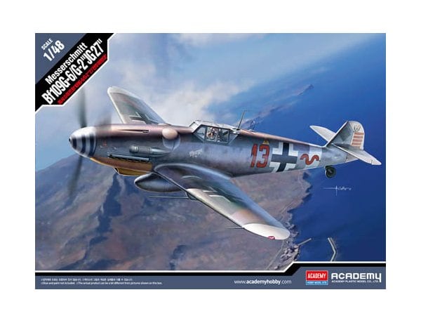 1/48 Messerschmitt Bf109G-6/G-2"KG-27" - Hobby Sense
