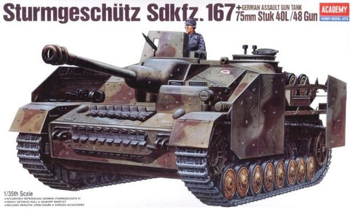 1/35 German Assault Tank Strurmgeschutz Sdkfz.167 75mm Stuk 40L/48 Gun - Hobby Sense
