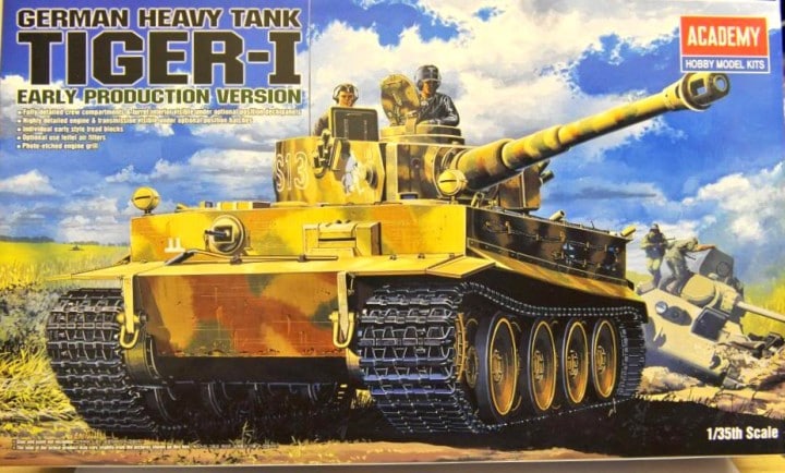 1/35 German Heavy Tank Tiger I Early Production, Interior Kit - Hobby Sense