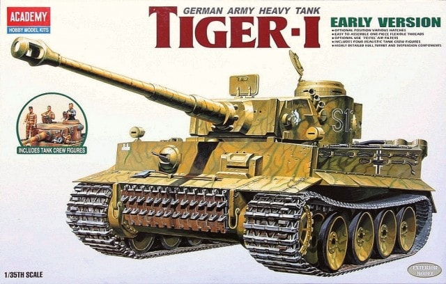 1/35 Tiger I Early Production Version - Hobby Sense