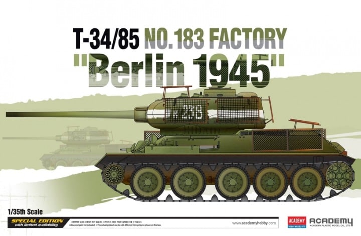 1/35 T34 / 85 No. 183 Factory 