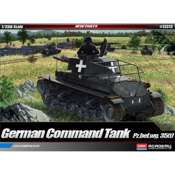 1/35 German Command Tank Pz.bef.wg 35(t) - Hobby Sense