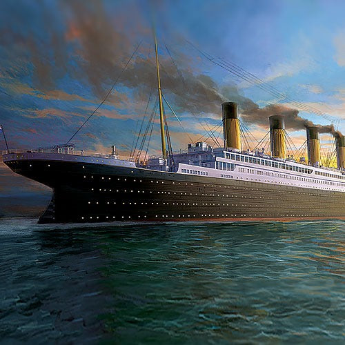 1/400 Titanic. The White Star Liner - Hobby Sense