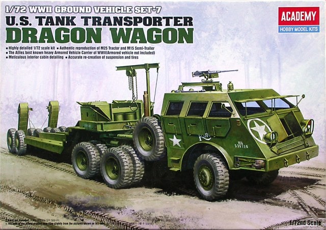 1/72 US Tank Transporter Dragon Wagon - Hobby Sense