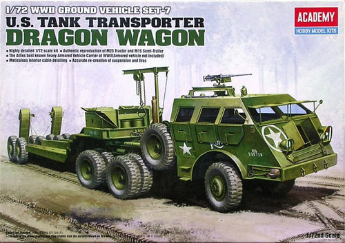 1/72 US Tank Transporter Dragon Wagon - Hobby Sense