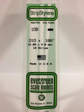 Selection of Evergreen Polystyrene Part I SKU'S 100-246 - Hobby Sense