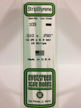 Selection of Evergreen Polystyrene Part I SKU'S 100-246 - Hobby Sense